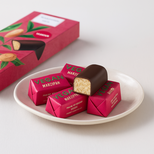 Niederegger Lübeck pralines végétaliennes Pâte d'amande classique (100g)