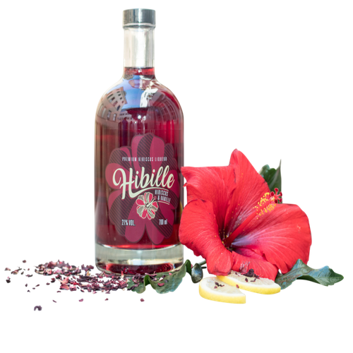 Hibille Hibiskus-Vanille Likör (70cl)