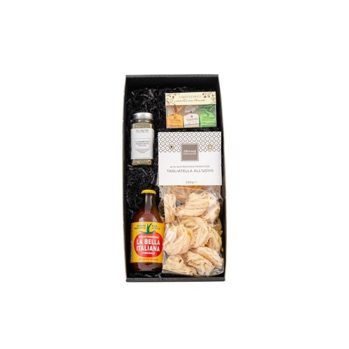 Geschenkset Pasta Mini - Italienisches Genuss-Trio