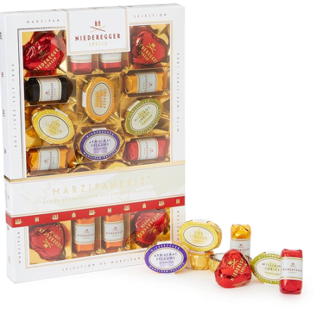 Niederegger Lübeck Marzipanerie Pralines au chocolat noir assorties (206g)