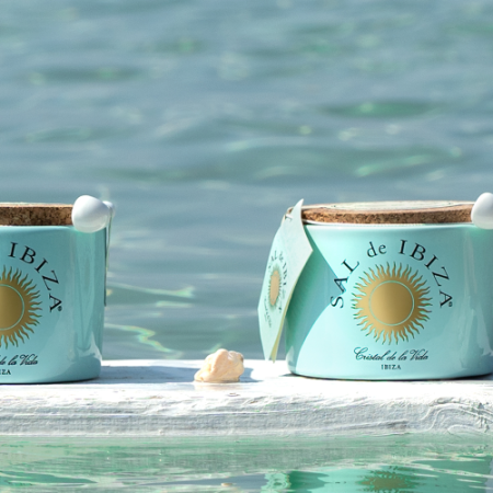 SAL de IBIZA Fleur de Sel (150g) - Hand-scooped gourmet salt from Ibiza