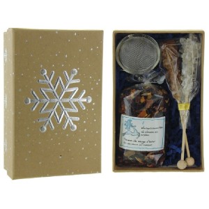 Buy Herboristeria Snowflake gift set with winter dream tea (2-piece) online | Kitchencorner