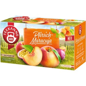 TEEKANNE Pfirsich-Maracuja Tee (20 Beutel)