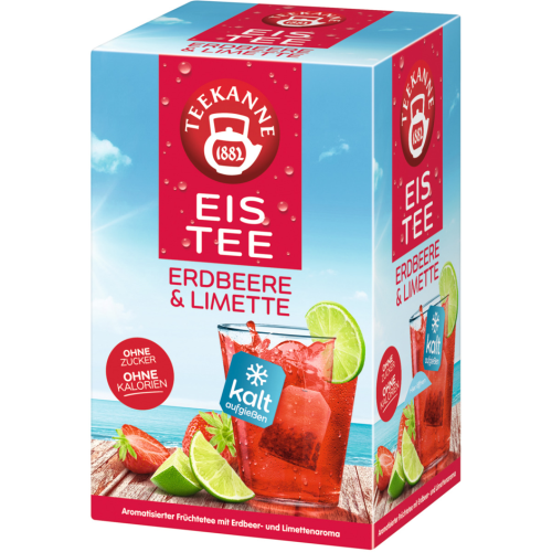 TEEKANNE Iced Tea Strawberry-Lime (18 bags)