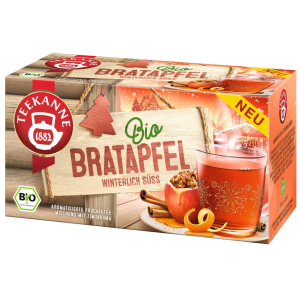 TEEKANNE BIO Baked Apple Tea (18 bags)
