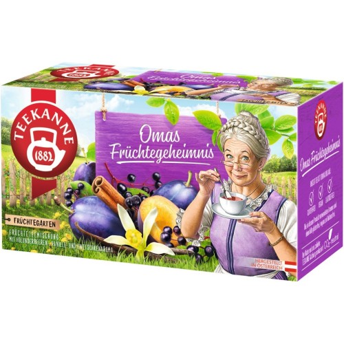 TEEKANNE Secret de grand-mère Thé aux fruits (20 sachets)