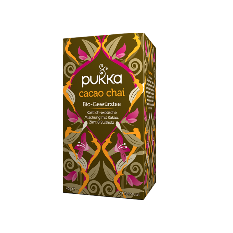Pukka Cacao Chai Bio-Gewürztee (20 Beutel)