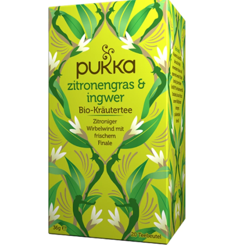 Pukka Zitronengras & Ingwer Bio-Tee (20 Beutel)