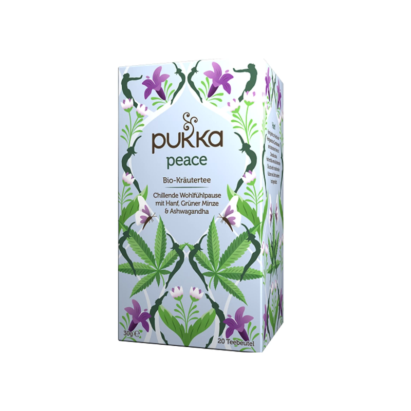 Acheter une tisane biologique Pukka peace (20 sachets) en ligne