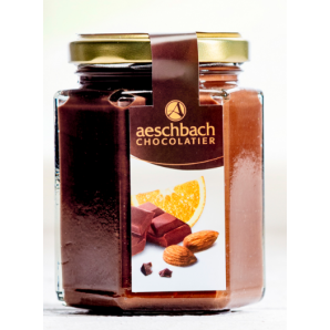 Aeschbach Chocolatier Spread almond chocolate orange (200g)