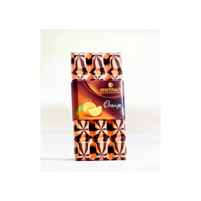 Aeschbach Chocolatier Tafel Création Orange (100g)