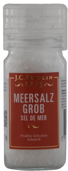 Image of Meersalz grob J.C. Fridlin (110g)