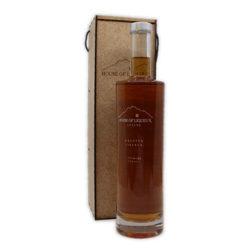 Kräuterliqueur mit Holzkiste - House of Liqueur (70cl)
