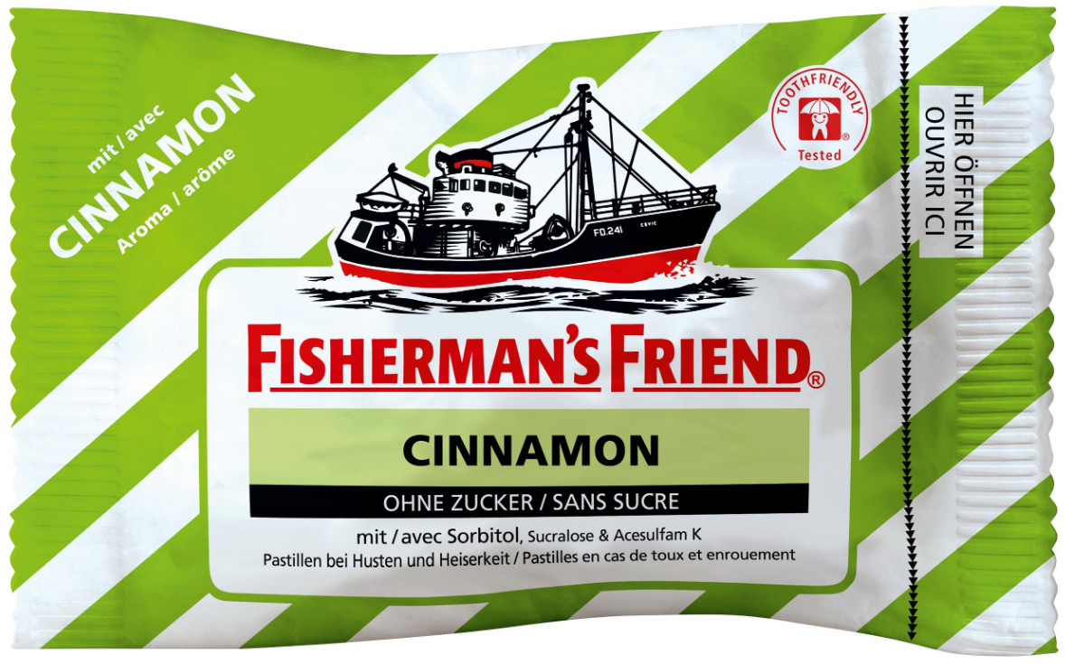 Image of Fisherman's friend Cinnamon ohne Zucker (25g)
