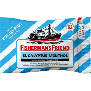 Fisherman's friend Eucalyptus-Menthol ohne Zucker (25g)