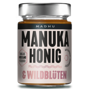 Madhu Honey Manuka Honig & Wildblüten (250g)