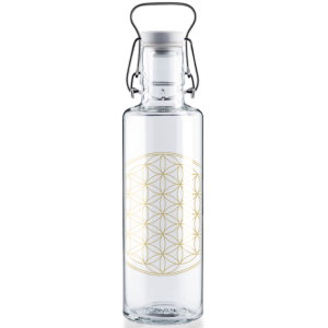 Soulbottles Flower of Life mit Tragegriff (0.6l)