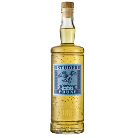 Studer Vieille Prune mit 22 Karat Goldflitter (70cl)