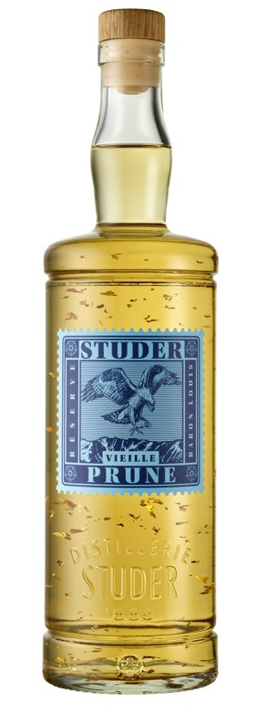 Image of Studer Vieille Prune mit 22 Karat Goldflitter (70cl)