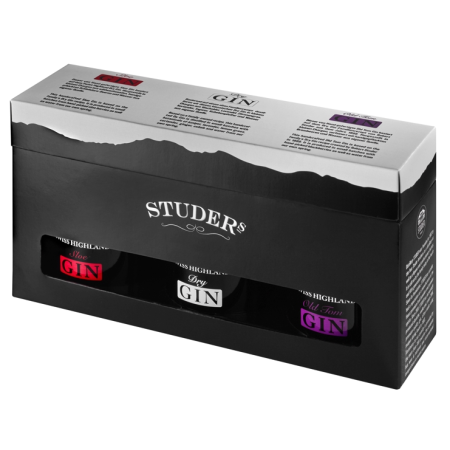 Studer 3-er Gin-Geschenkbox