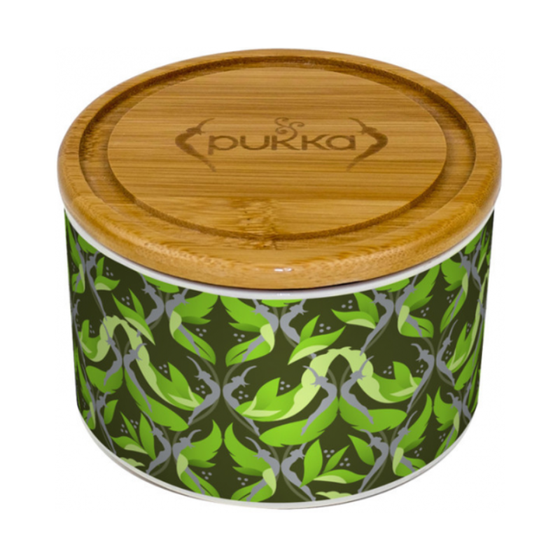 Pukka ceramic jar matcha green