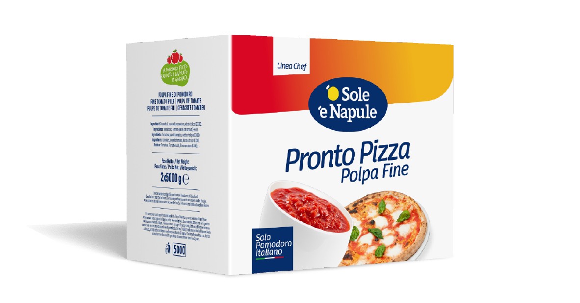 Image of o Sole e Napule gehackte Tomaten für Pizza (2x5Kg)