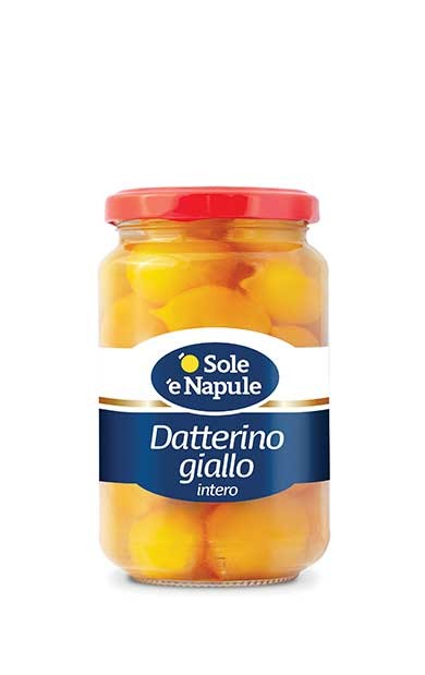 Image of o Sole e Napule gelbe Datterino-Tomaten (360g)