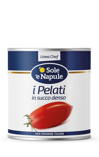 Image of o Sole e Napule geschälte Tomaten (2,5kg)