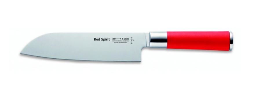 Image of Santoku Serie Red Spirit von Dick (180mm)