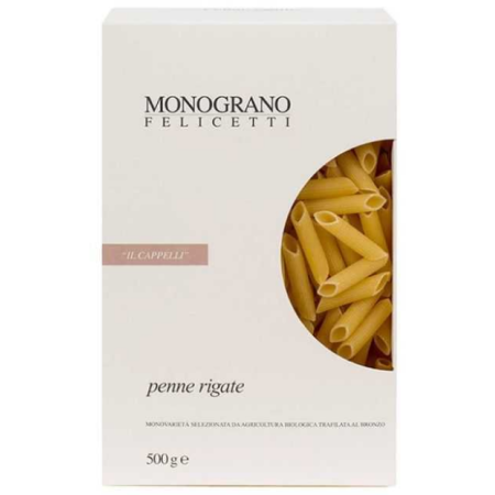 MONOGRANO FELICETTI Penne rigate Bio-organic il Cappelli (500g)
