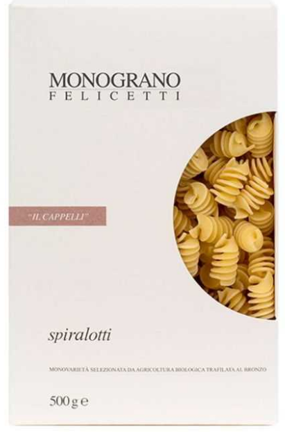 Image of MONOGRANO FELICETTI Spiralotti Bio-organic il Cappelli (500g)