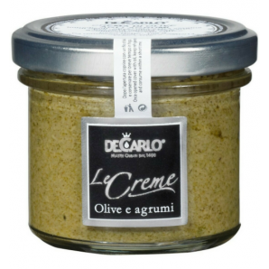 De Carlo Crema di Olive verdi agli agrumi (130g)