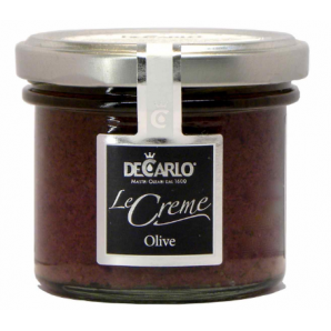 De Carlo Crema di Olive nere (90g)