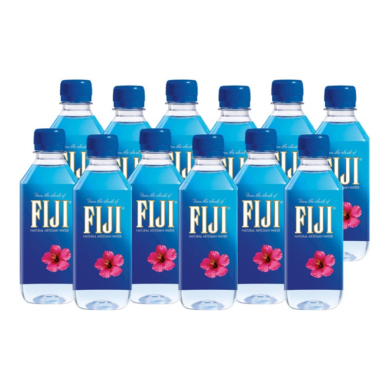drinking fiji water