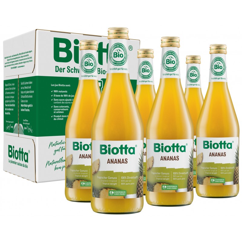 Biotta - organic pineapple juice (6x5dl)