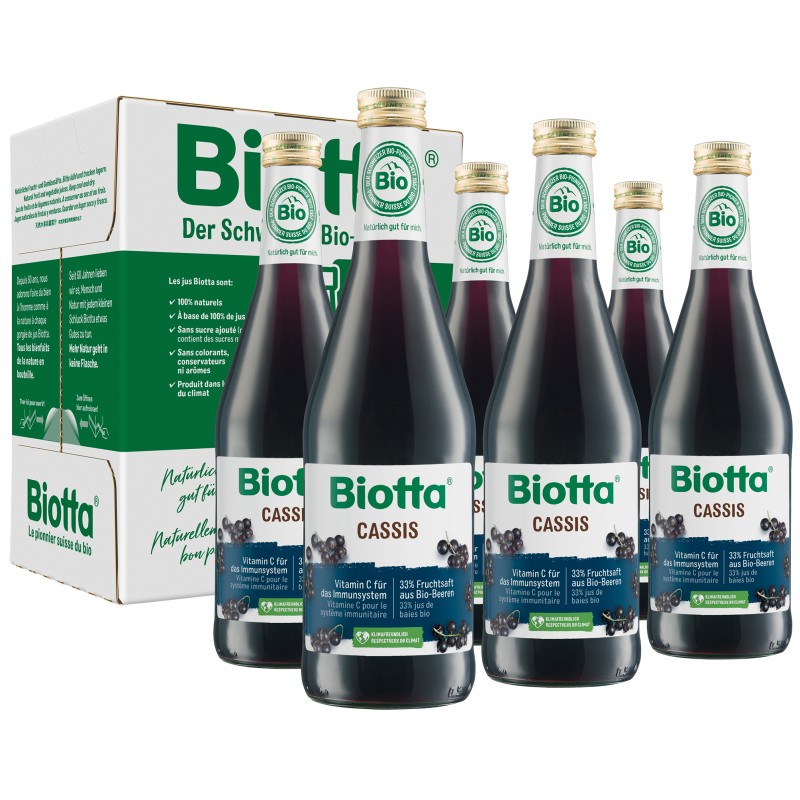 Biotta - Bio Cassis (6x5dl)