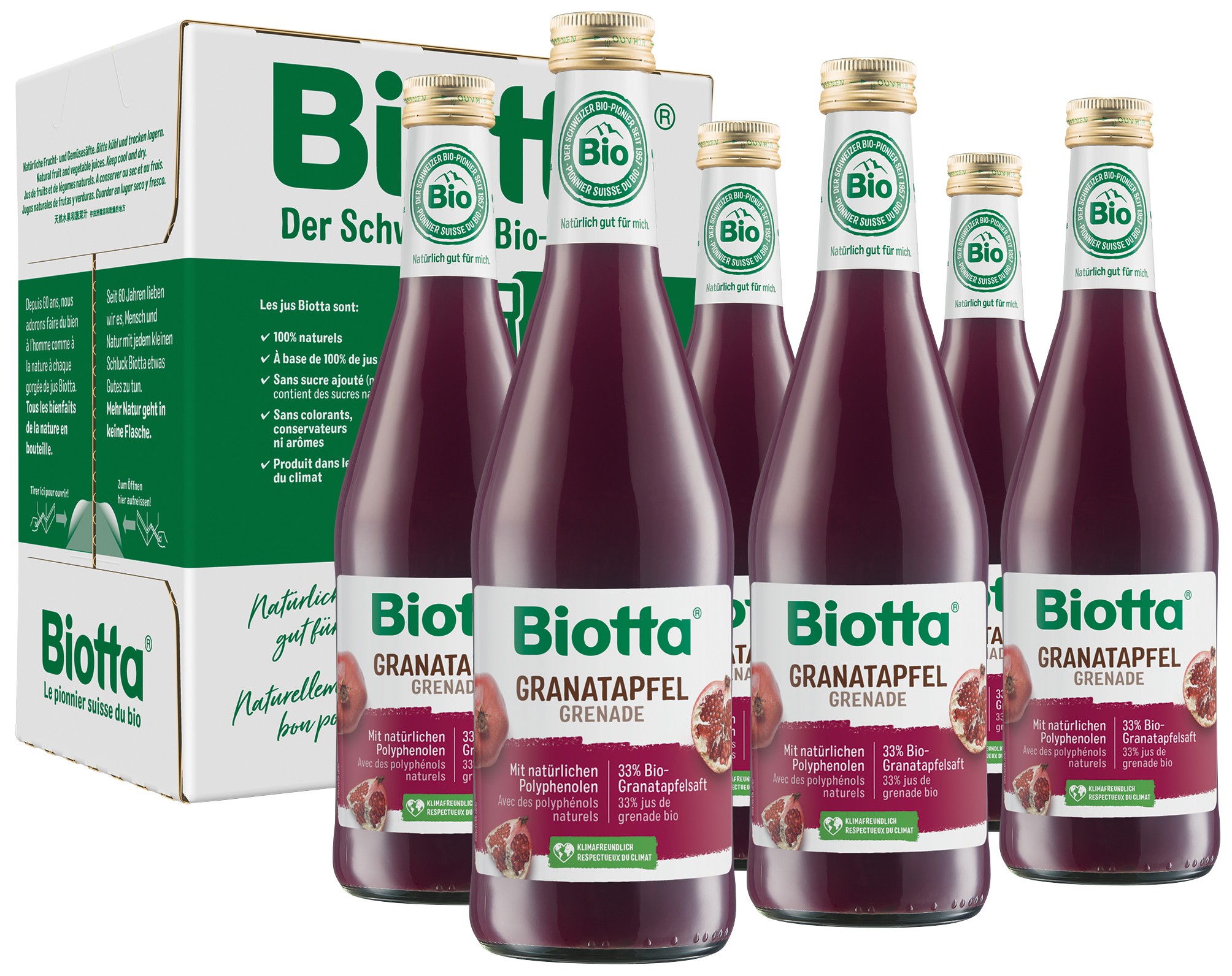 Image of Biotta - Bio Granatapfel (6x5dl)