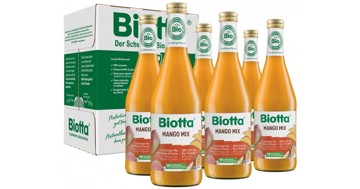 Biotta - Bio Mango Mix (6x5dl)