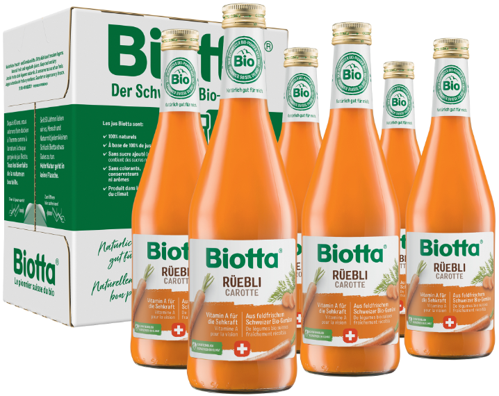 Image of Biotta - Bio Rüebli (6x5dl)