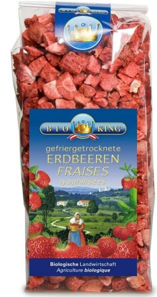 Image of BioKing getrocknete Erdbeeren (40g)