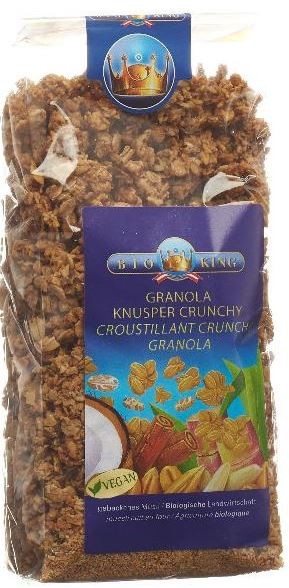 Image of BioKing Granola Knusper Crunchy Müesli (375g)