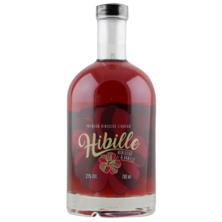 Hibille Hibiskus-Vanille Likör (70cl)