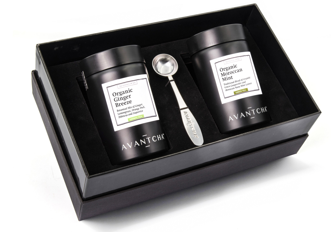 Image of AVANTCHA The Organic Duo Tin Set