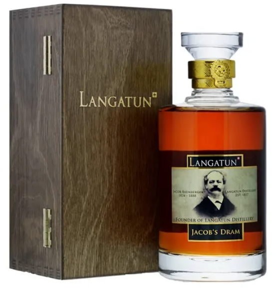 Image of Langatun Jacob's Dram Single Malt Whisky Single Cask Edition (50cl)