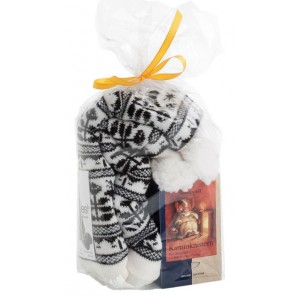 Aromalife Geschenkset Kaminknistern mit Socken