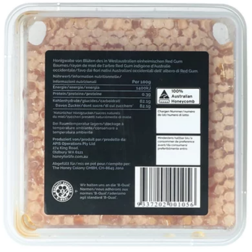 HONEY FOR LIFE Red Gum Honey Comb TA 20+ (300g)