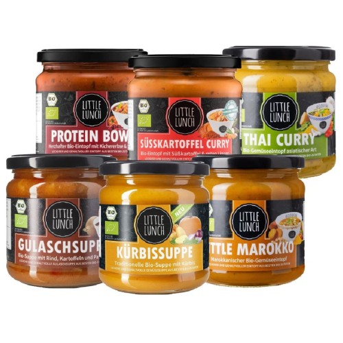 LITTLE LUNCH Acquista il Mix per Scatola di Degustazione (6x350ml) | Kitchencorner