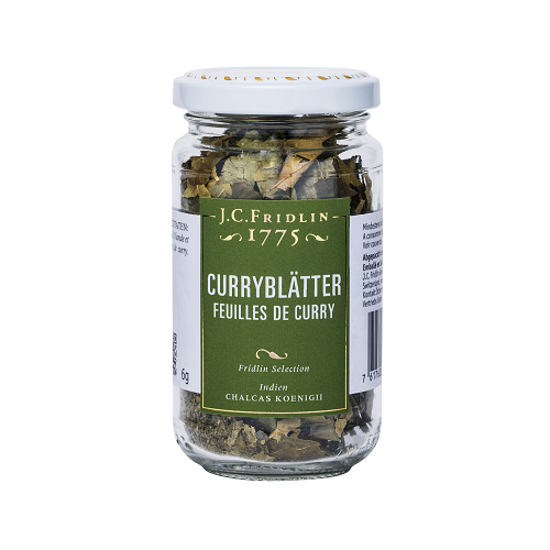 J.C. Fridlin Acheter des feuilles de curry entières (6g) | Kitchencorner