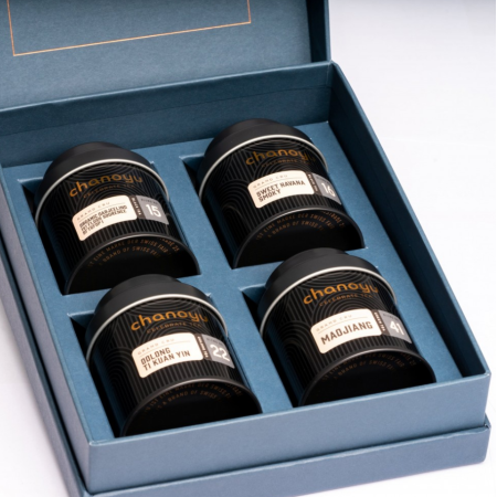 buy chanoyu organic tea set Grand Cru Box (4 pieces) | Kitchencorner