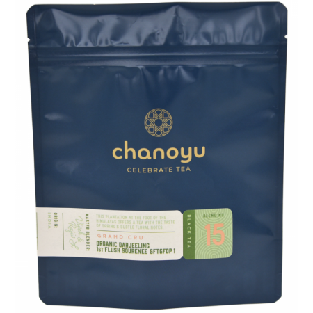 acquistare tè biologico chanoyu Organic Darjeeling 1st Flush Sourenee SFTGFOP 1 N°15 (100g) | Kitchencorner